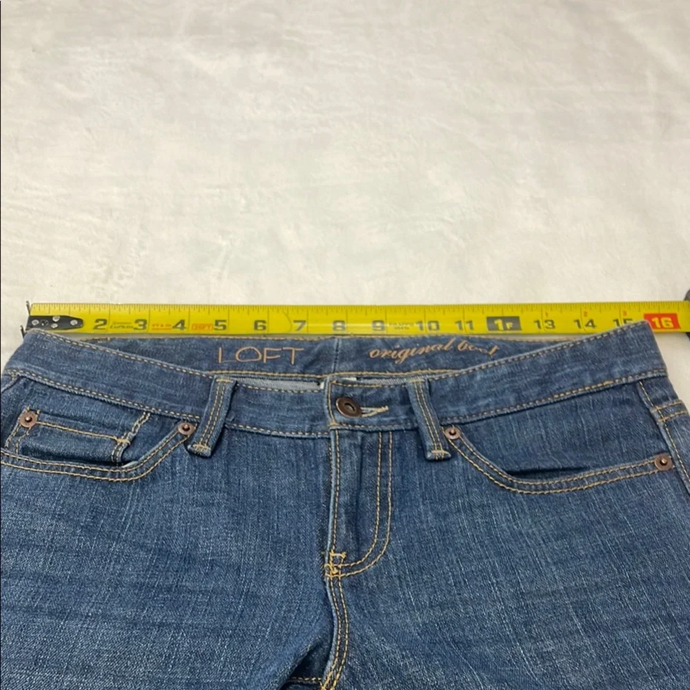 LOFT Original Boot  Blue Jeans with Classic Denim Style